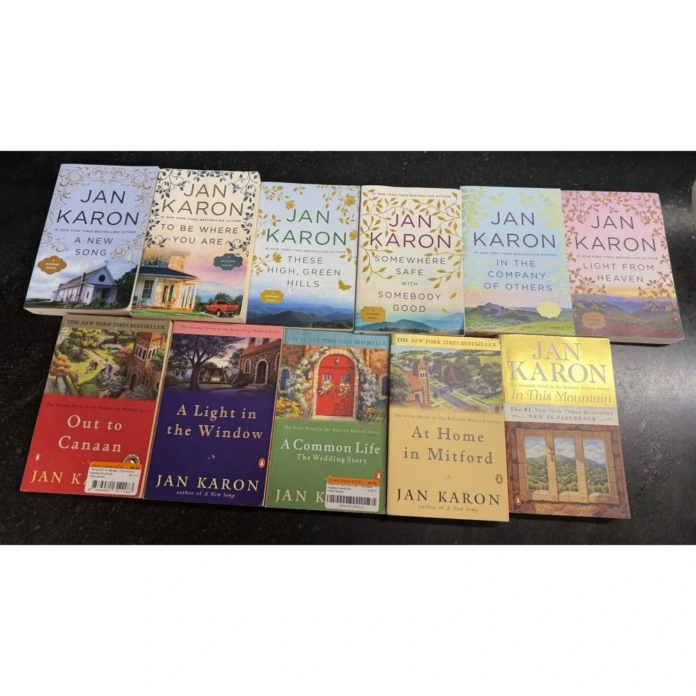 Jan Karon Mitford Series Lot of 11 Paperback Books Novels